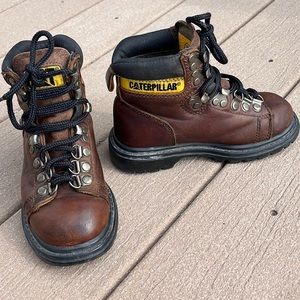 Boy’s Caterpillar Leather boots